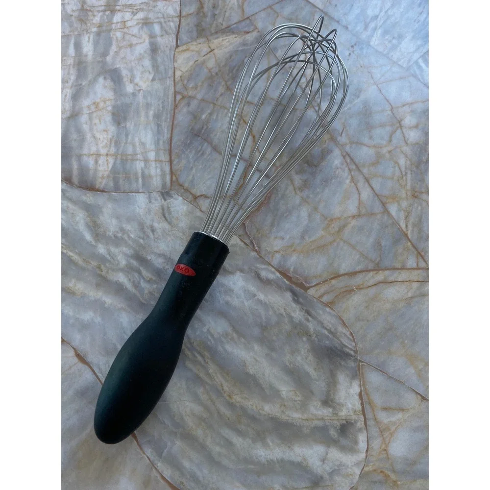 OXO Good Grips 11 Inch Balloon Whisk Stainless Steel Black Ergonomic Handle